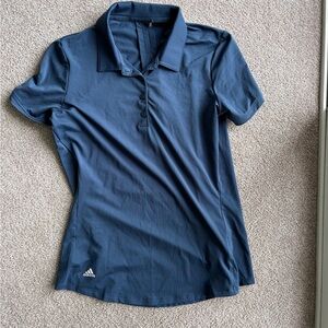 Women’s Adidas Golf Navy Collard Shirt Size S